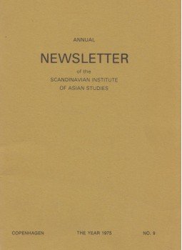  - Annual Newsletter of the Scandinavian Institute of Asian Studies, Copenhagen 1975 antikvár könyv