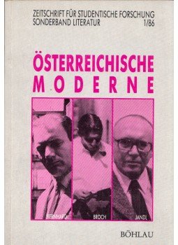 Bernhard Fetz - Österreichische Moderne, Wien 1986 antikvár könyv