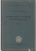 Dr. Gillemot László - Szerkezeti anyagok technológiája I.