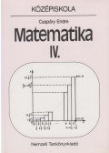 Czapáry Endre - Matematika IV.
