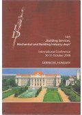 Dr. Kalmár Ferenc (szerk.),Csiha András - 14th "Building Services, Mechanical and Building Industry Days"