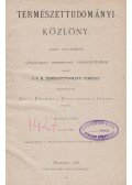 Paszlavszky József,Szily Kálmán - Természettudományi közlöny 10. kötet 101-112. füzet