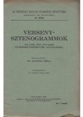 Dr. Radnai Béla - Versenysztenogrammok