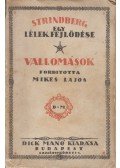 Strindberg - Vallomások