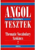 Mariusz Misztal - Angol tematikus tesztek - Thematic Vocabulary - Szókincs 1.