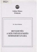 Dr. Maczó Kálmán - Bevezetés a költségelemzés módszertanába