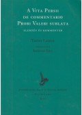 Takács László - A Vita Persii de Commentario Probi Valeri Sublata