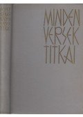 Ascher Oszkár - Minden versek titkai (dedikált)