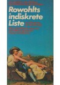 Irving Wallace,Amy Wallace,David Wallechinsky,Sylvia Wallace - Rowohlts indiskrete Liste: Ehen, Verhältnisse, Amouren und Affären berühmter Frauen und Männer