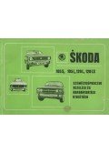  - Skoda 105S, 105L, 120L, 120LS személygépkocsik kezelési és karbantartási utasítása