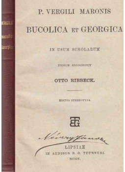Vergilius Maro, Publius - Bucolica / Georgica Vergilius Maro, Publius - Bucolica / Georgica, Lipcse 1904 antikvár könyv