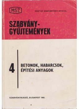 Král Andor - Betonok, habarcsok, építési anyagok Král Andor - Betonok, habarcsok, építési anyagok, Budapest 1981 antikvár könyv