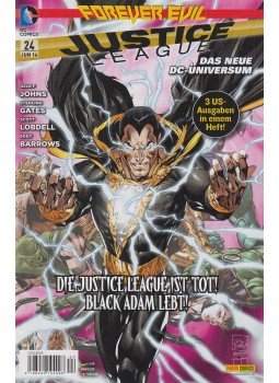 Geoff Johns, Gates, Sterling, Lobdell, Scott, Barrows, Eddy, Merino, Jesus - Justice League 24. - Forever Evil Geoff Johns, Gates, Sterling, Lobdell, Scott, Barrows, Eddy, Merino, Jesus - Justice League 24. - Forever Evil, Stuttgart 2014 antikvár könyv