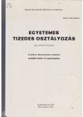 Dr. Babiczky Béla,Veiszné Mikó Borbála - Egyetemes tizedes osztályozás 2.
