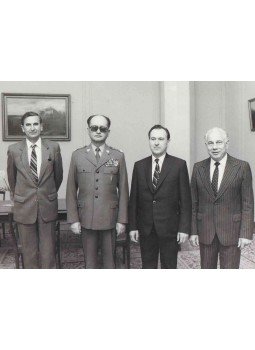  - Grósz Károly találkozója Jaruzelskivel (fotó),  1988 antikvár könyv