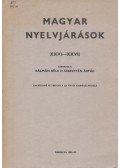 Kálmán Béla,Sebestyén Árpád - Magyar nyelvjárások XXVI-XXVII.