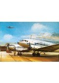 Bánfalvy Ákos - Liszonov Li-2 képeslap