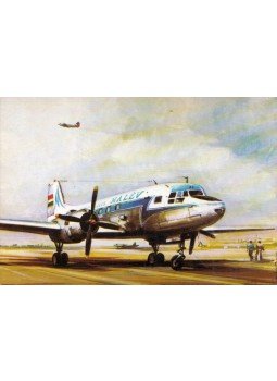 Bánfalvy Ákos - Iljusin Il-14 képeslap, Budapest 0 antikvár könyv