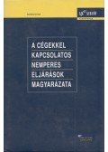 Németh János,Berkesné Dancs Mária,Gabányi Józsefné,Kiss Daisy,Rónay Zoltán - A cégekkel kapcsolatos nemperes eljárások magyarázata