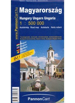 - Magyarország 1:500000 - Magyarország 1:500000, Tata 2006 antikvár könyv