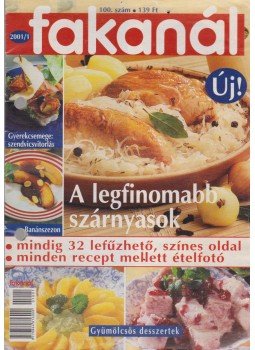 Rohrmann Katalin, Erdélyi Z. Ágnes - Fakanál recepttár 2001/1 Rohrmann Katalin, Erdélyi Z. Ágnes - Fakanál recepttár 2001/1, Budapest 2001 antikvár könyv
