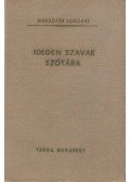 Bakos Ferenc - Idegen szavak szótára