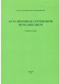  Font Zsuzsa ,Ötvös Péter - Acta Historiae Litterarum Hungaricarum