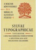 P. Vásárhelyi Judit (szerk.) - Sylvae ​Typographicae