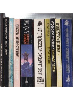 Lőrincz L. László, Leslie L. Lawrence - 10 db Lőrincz L. László / Leslie L. Lawrence könyv Lőrincz L. László, Leslie L. Lawrence - 10 db Lőrincz L. László / Leslie L. Lawrence könyv, 0 antikvár könyv