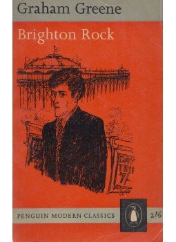 Graham Greene - Brighton Rock Graham Greene - Brighton Rock, Harmondsworth, Middlesex 1963 antikvár könyv