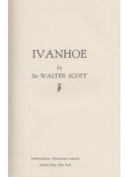 Scott, Sir Walter - Ivanhoe Scott, Sir Walter - Ivanhoe, New York 0 antikvár könyv
