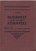 Barcza Imre,Thirring Gusztáv dr. - Budapest Duna-balparti környéke I. kötet