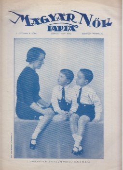 Papp Jenő - Magyar Nők Lapja 1940. II. évfolyam 8. szám, Budapest 1940 antikvár könyv
