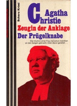 Agatha Christie - Zeugin der Anklage / Der Prügelknabe, Bern 1973 antikvár könyv
