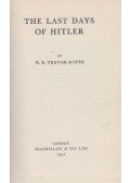 H. R. Trevor-Roper - The Last Days of Hitler