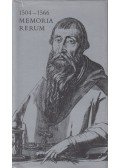 Bessenyei József - 1504-1566 Memoria rerum (dedikált)