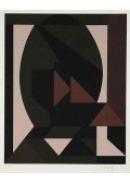 Victor Vasarely - Kompozíció ovális formával