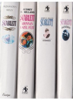 Milland, Audrey D., Ripley, Alexandra - 4 db Scarlett könyv Milland, Audrey D., Ripley, Alexandra - 4 db Scarlett könyv, 0 antikvár könyv