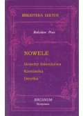 Prus, Boleslaw - Nowele