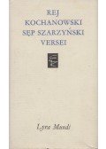 Rej, Mikolaj,Kochanowski, Jan,Szarzynnski, Mikolaj Sep - Mikolaj Rej / Jan Kochanowski / Mikolaj Sep Szarzynski versei