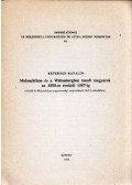 Keveházi Katalin - Melanchthon és a Wittenbergben tanult magyarok az 11550-es évektől 1587-ig