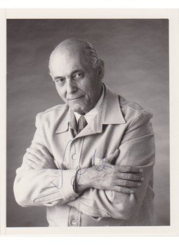 Sir George Solti - Sir Georg Solti karmester, főzeneigazgató aláírt portréja (1986 előtt), London 1986 antikvár könyv