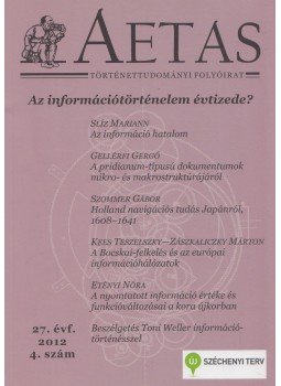 Koszta László - Aetas 2012/4. Koszta László - Aetas 2012/4., Szeged 2012 antikvár könyv