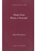 Alvin Plantinga - Does God Have a Nature?
