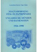 Leányfalusi Károly,Nagy Ádám - Magyarország fém- és papírpénzei 1926-1998
