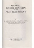 G. Abbott-Smith - A Manual Greek Lexicon of the New Testament