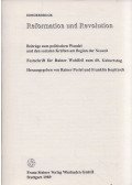 Volker Press - Reformation und Revolution (dedikált)