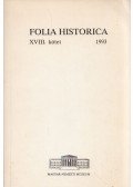 Németh Gábor - Folia Historica XVIII. 1993