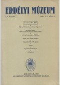 Szabó György,Benkő Samu,Faragó József,Kozma Zsolt,Balázs Sándor - Erdélyi Múzeum LV. kötet 1993. 1-2. füzet