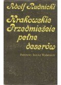 Adolf Rudnicki - Krakowskie Przedmiescie pelne deserów